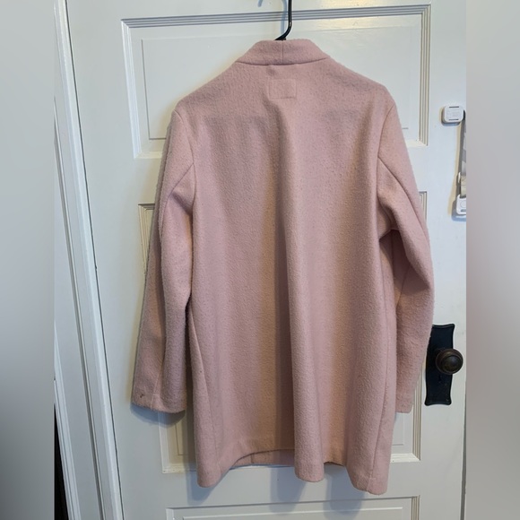 Dusty Pink Pea Coat - Picture 6 of 7